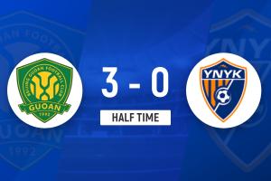 九游官网主页-半场-国安3-0十人玉昆 法比奥破门+造红牌塞鸟两助攻布尔克直红